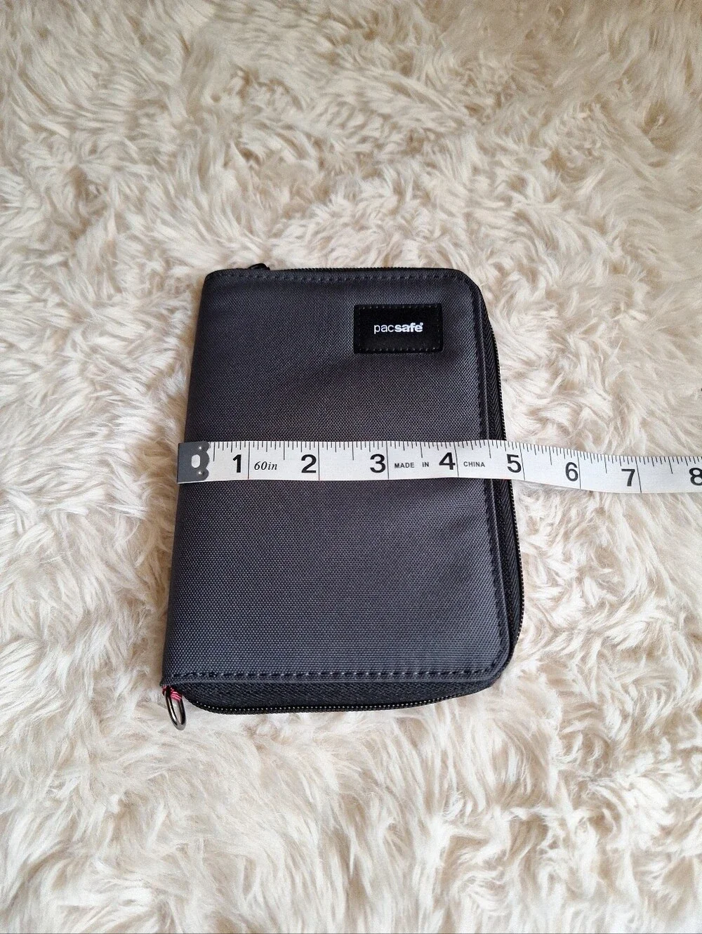 Pacsafe Slate Gray Anti-Theft Travel  Wallet